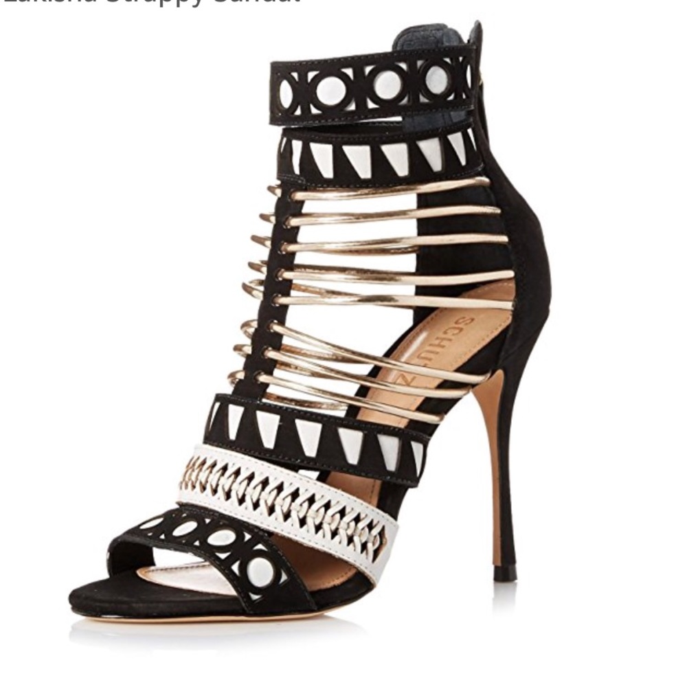 Schutz Lakisha Cage Heels NWB NEVER WORN